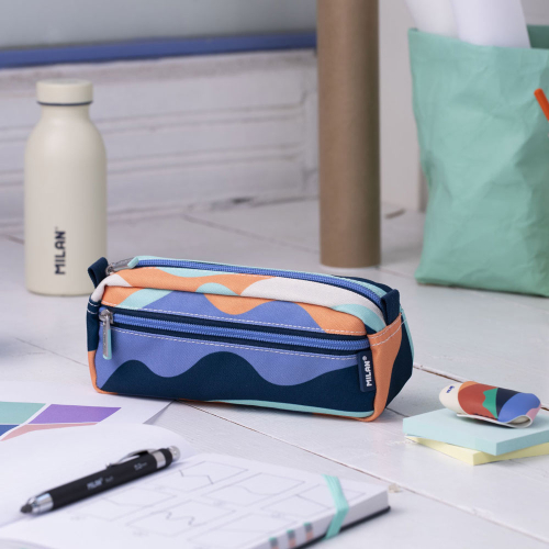 Несесер Milan The Fun 2 ципа празен, 1000000000052626 02 