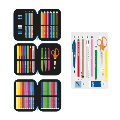 Несесер Milan The Fun 3 ципа 49 части, 1000000000052620 02 