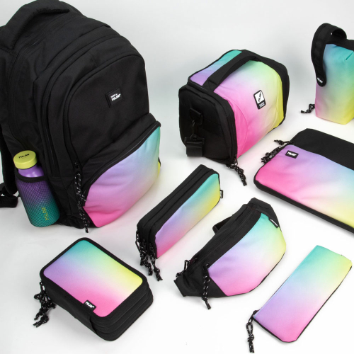 Несесер MilanSunset 4 ципа празен черен, 1000000000052603 06 