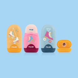 Острилка MILAN CAPSULE ROLLER с гума