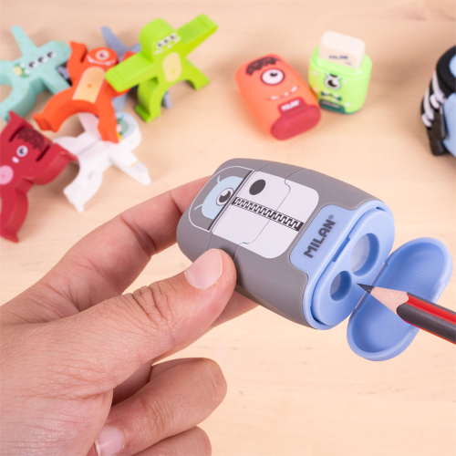 Milan Compact Aliens sharpener eraser, 1000000000052458 03 