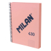 Тетрадка А4 MILAN рзв кв.5/5 ТК СП.120л, 1000000000053526 05 