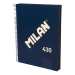Тетрадка А4 MILAN синя кв.5/5 ТК СП.120л, 1000000000053523 05 