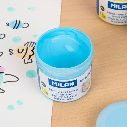 Бои рисувай с пръсти Milan пастел 6 цв, 1000000000052514 04 