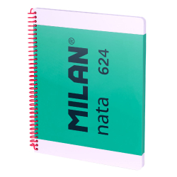 Тетрадка А4 Milan Nata зелена ТК СП. 80л
