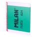 Тетрадка А4 Milan Nata зелена ТК СП. 80л, 1000000000052586 07 