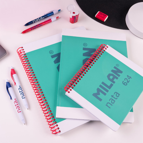 Тетрадка А4 Milan Nata 624 зелена МК 48л, 1000000000052583 05 