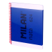 Тетрадка А4 Milan Nata синя ТК СП. 80л, 1000000000052585 07 