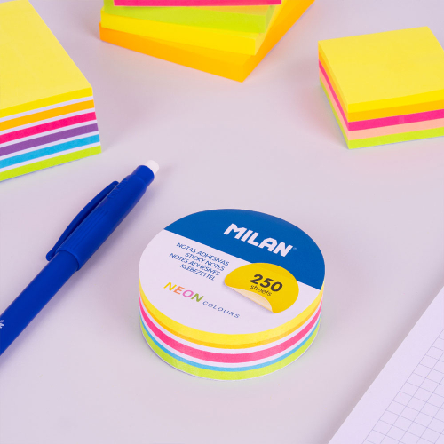 Самозалепващо кубче Milan ф67 неон 250л, 1000000000052552 03 