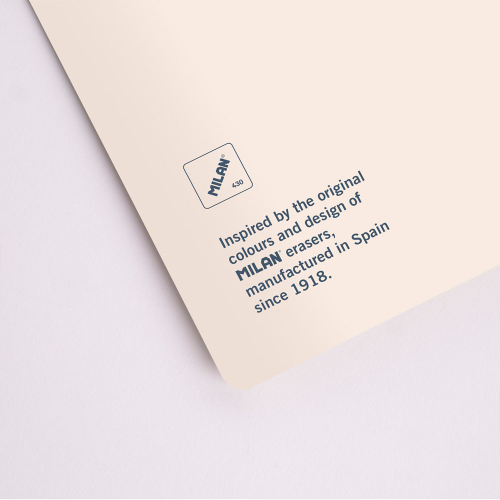 Тетрадка А5 Milan 1918 бежова МК 48л, 1000000000052571 04 