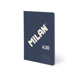 Тетрадка А5 MILAN 1918кв. 5/5 син МК 48л