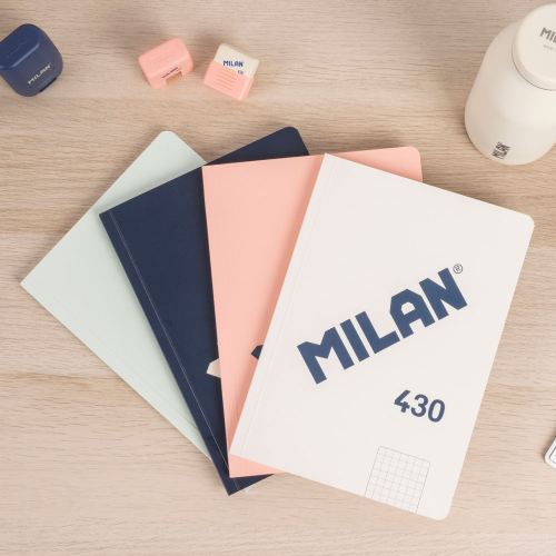 Тетрадка А5 MILAN 1918кв. 5/5 син МК 48л, 1000000000053536 05 