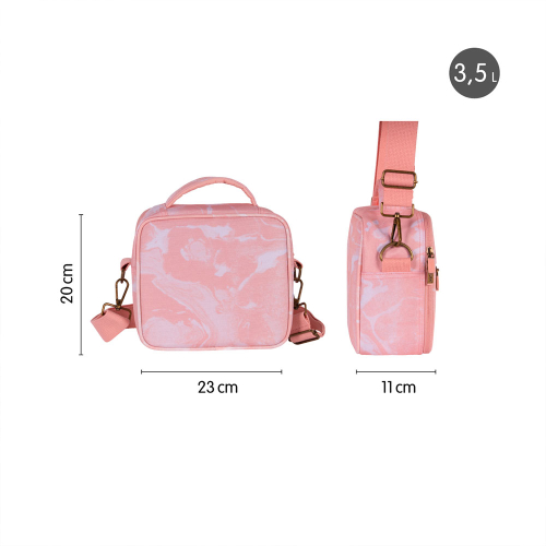 Чанта за храна Milan Lawa 3.5л розова, 1000000000052609 08 