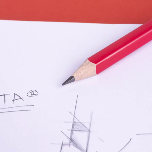 Молив Milan nata квадратен HB, 1000000000052486 03 