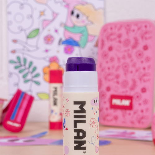 Glue stick Milan Flowicorn 21 g, 1000000000052548 02 
