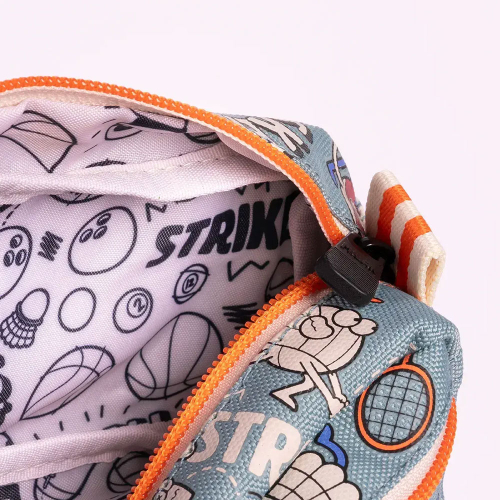 Несесер Milan Sport 2 ципа празен, 1000000000052612 03 