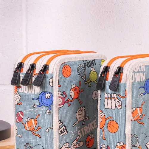 Несесер Milan Sport 2 ципа 36 части син, 1000000000052610 03 