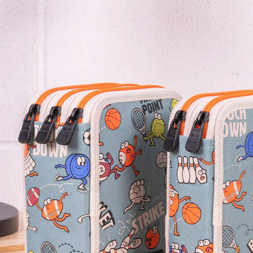 Несесер MilanSport 3 ципа 49 части син, 1000000000052611 04 