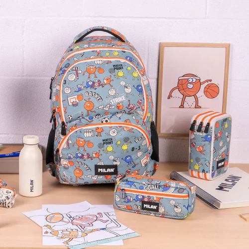 Несесер MilanSport 3 ципа 49 части син, 1000000000052611 05 