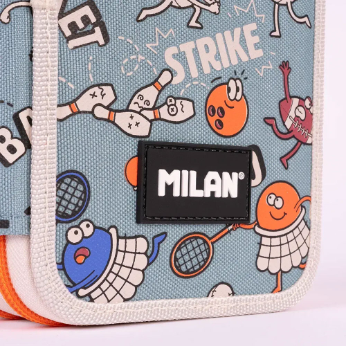 Несесер MilanSport 3 ципа 49 части син, 1000000000052611 07 