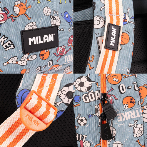 Раница Milan Sport 4 отделения, 1000000000052613 06 