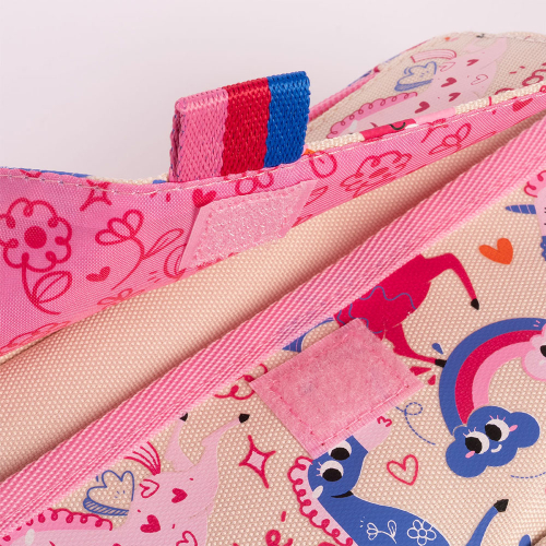 Milan Flowicorn 4-zip Pencil case empty, 1000000000052616 05 