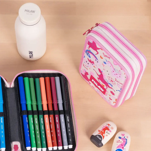 Несесер Milan Flowicorn 2 ципа 36 части, 1000000000052617 05 