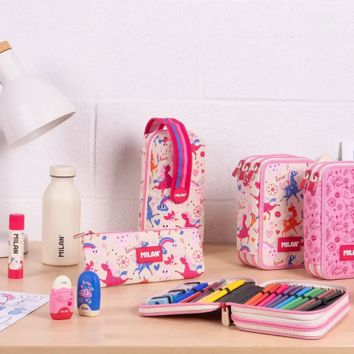 Несесер Milan Flowicorn 2 ципа 36 части, 1000000000052617 07 