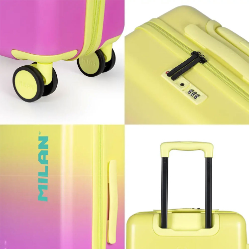 Куфар MILAN SUNSET PVC розов, 1000000000054923 07 