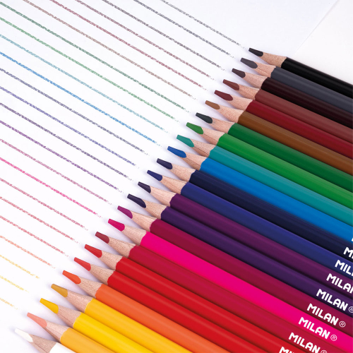 Цветни моливи Milan TOUCAN 12 цв. дълги, 1000000000052493 03 