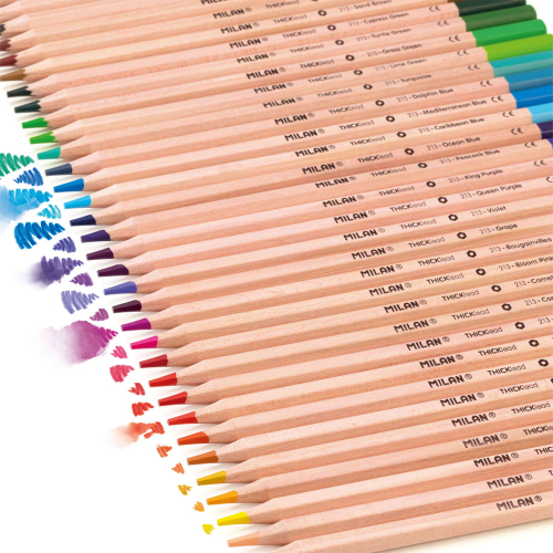 Цветни моливи Milan 24 цв. метална кутия, 1000000000052497 03 