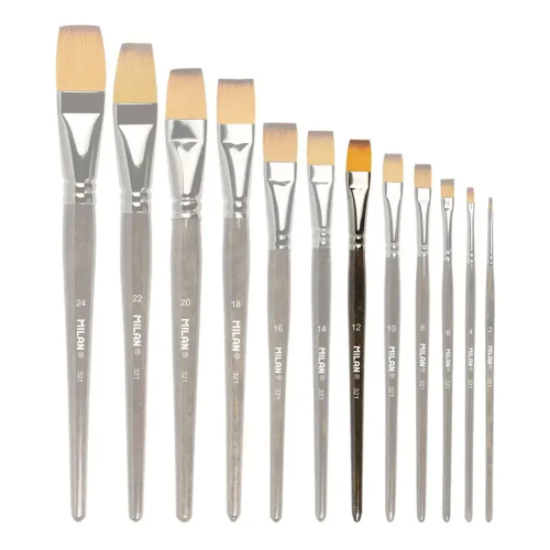 Milan 321 №12 Paint brush flat, 1000000000053072 02 