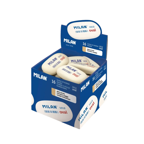 Гумичка Milan 1012 овал бяла, 1000000000001015 02 