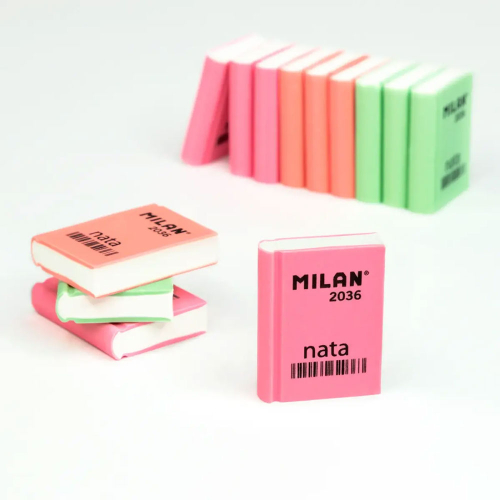 Гумичка Milan 2036 Nata Book асорти, 1000000000052439 02 