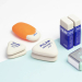 MILAN 4045 eraser triangular white, 1000000000030545 05 