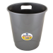 Waste bin PVC solid 12 l gray, 1000000000008421 02 