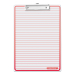 Clipboard without lid OfBox PVC assorted, 1000000000048972 08 