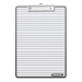 Clipboard without lid OfBox PVC assorted, 1000000000048972 08 