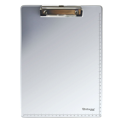Клипборд без капак OfBox алуминий +линия
