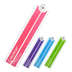 Линия + транспортир OfBox Easy 15-30см