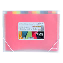 Folder OfBox A4+ 12 separator elastic