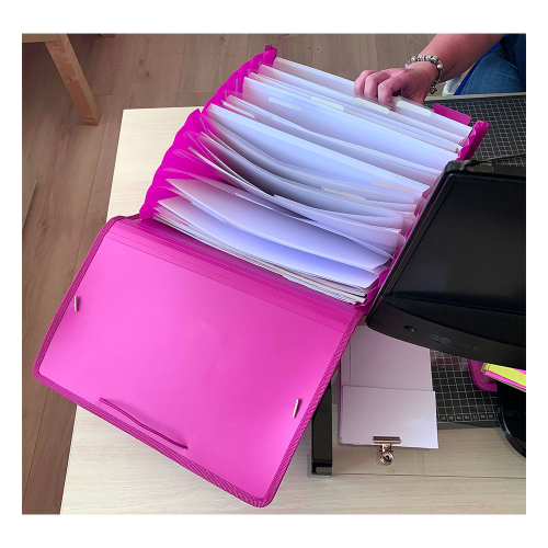 Folder OfBox Colorline 12 sect elastic, 1000000000049034 04 