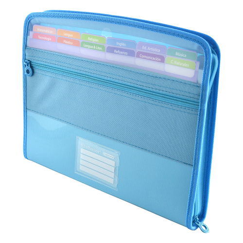 Folder OfBox Colorline 12 sect zipper, 1000000000049035 02  — OK Office Folder OfBox Colorline 12 sect zipper, 1000000000049035 02
