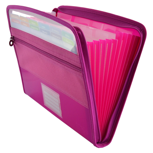 Folder OfBox Colorline 12 sect zipper, 1000000000049035 04  — OK Office Folder OfBox Colorline 12 sect zipper, 1000000000049035 04