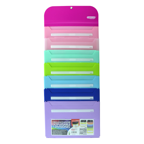 Folder OfBox Colorline hanging 7 pockets, 1000000000049036 03 