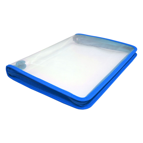 Zipped folder OfBox Lateral A4+ Blue, 1000000000048926 02 
