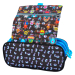 Pencil case OfBox Colorline boy 3 zips, 1000000000049067 10 