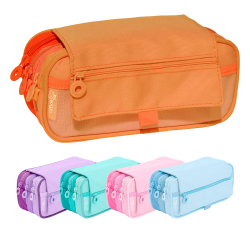 Несесер OfBox Triple Blush 3 ципа асорти