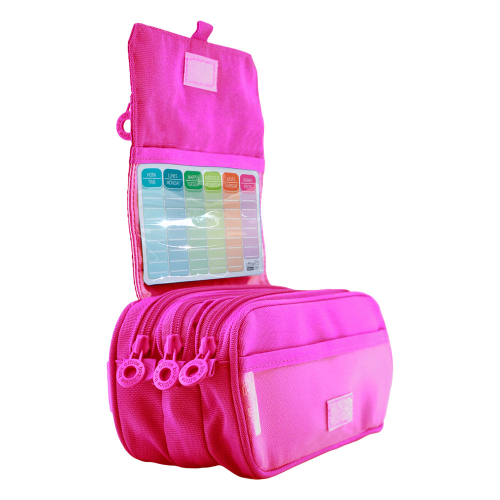 Несесер OfBox Triple 3 ципа асорти, 1000000000049061 05 