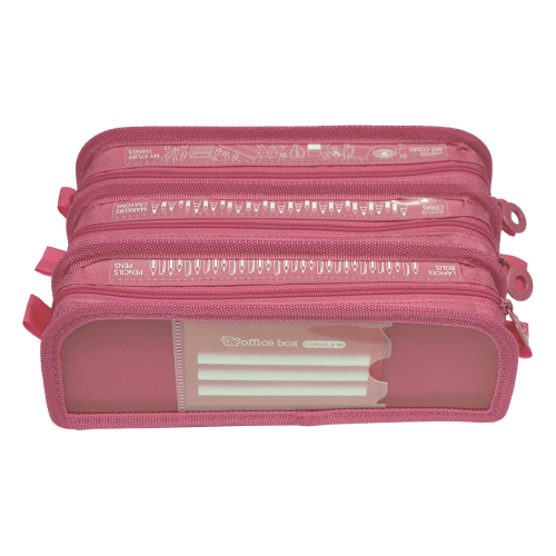 Несесер OfBox Colorline XXL 3 ципа асор., 1000000000049053 07 